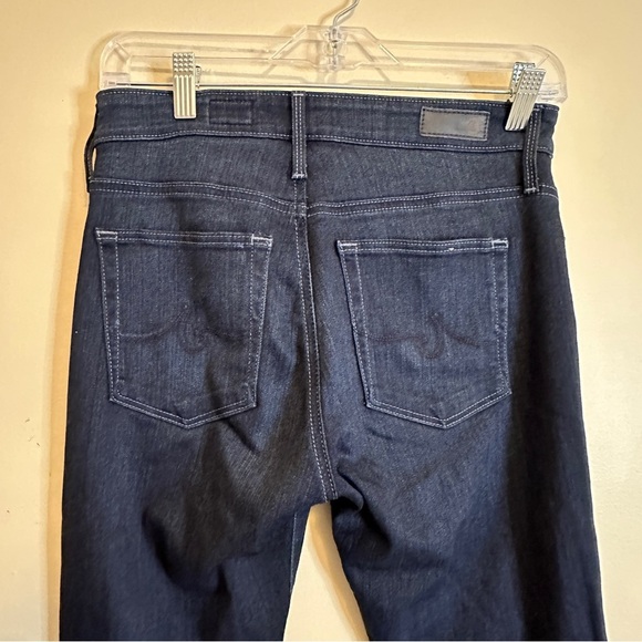 AG Adriano Goldschmied Farrah Indigo High-Rise Ankle Skinny Jeans Womens Size 27 - Picture 8 of 10